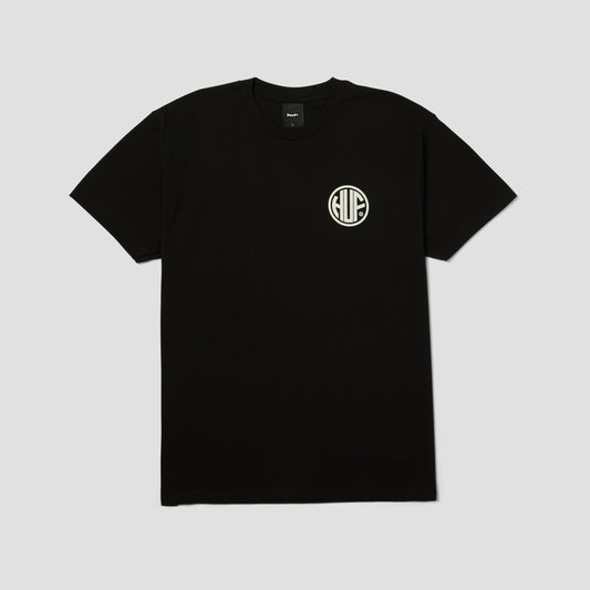 HUF Regional T-Shirt Black / White