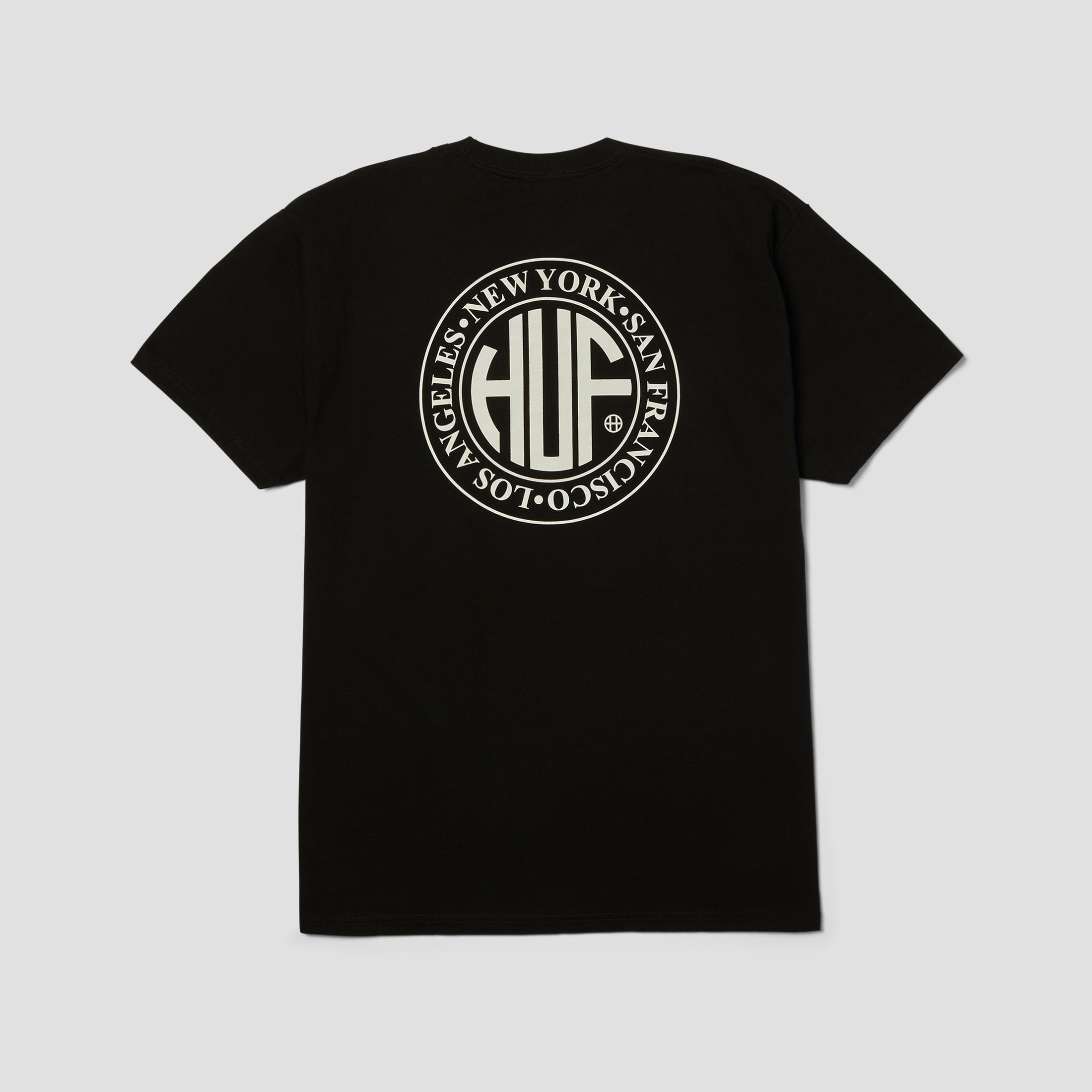 HUF Regional T-Shirt Black / White