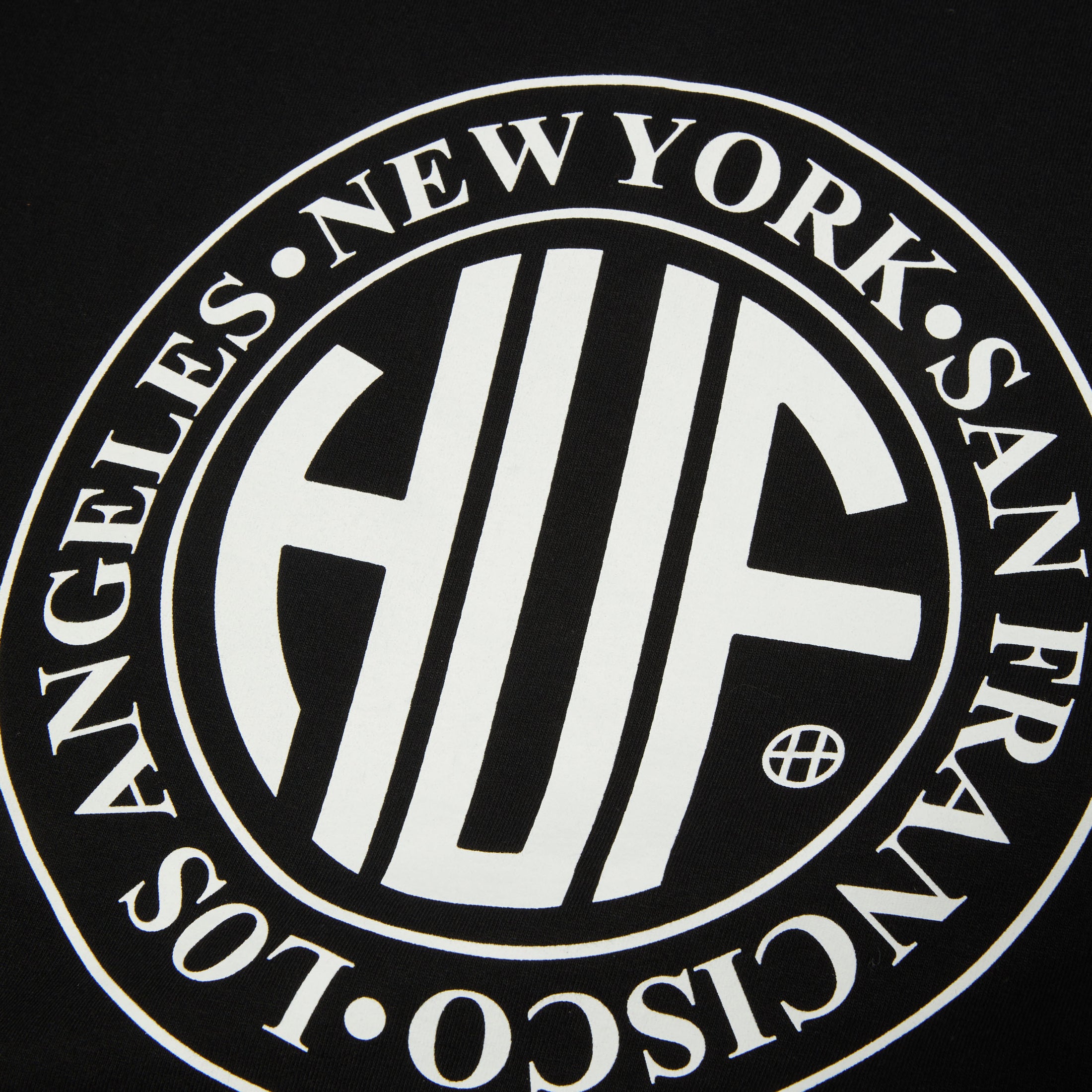HUF Regional T-Shirt Black / White