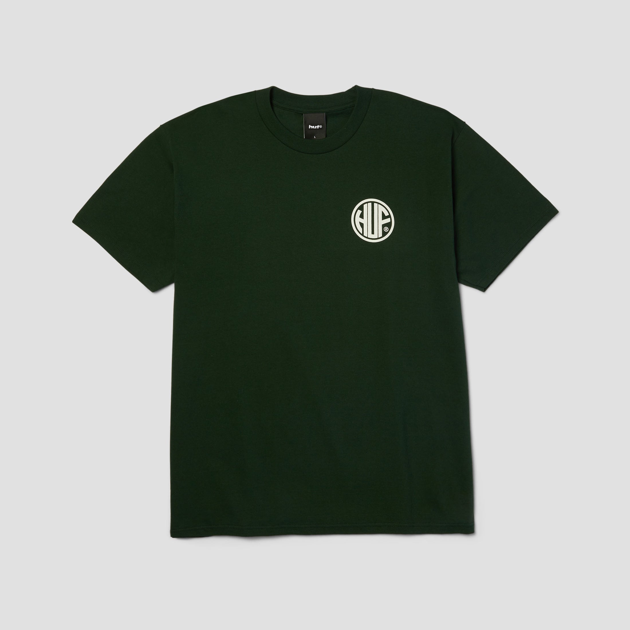 HUF Regional T-Shirt Forest Green / White