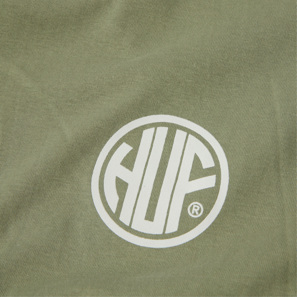 HUF Regional T-Shirt Desert Green / White