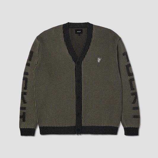 HUF Repeater Cardigan Asphalt