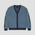 Load image into Gallery viewer, HUF Repeater Cardigan Washed Blue
