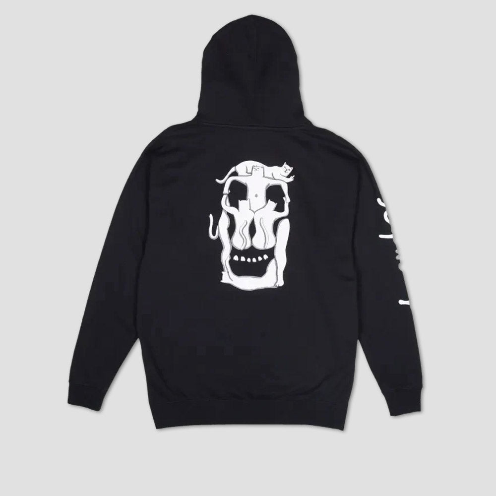 RIPNDIP Nerm Skull Pullover Hood Black
