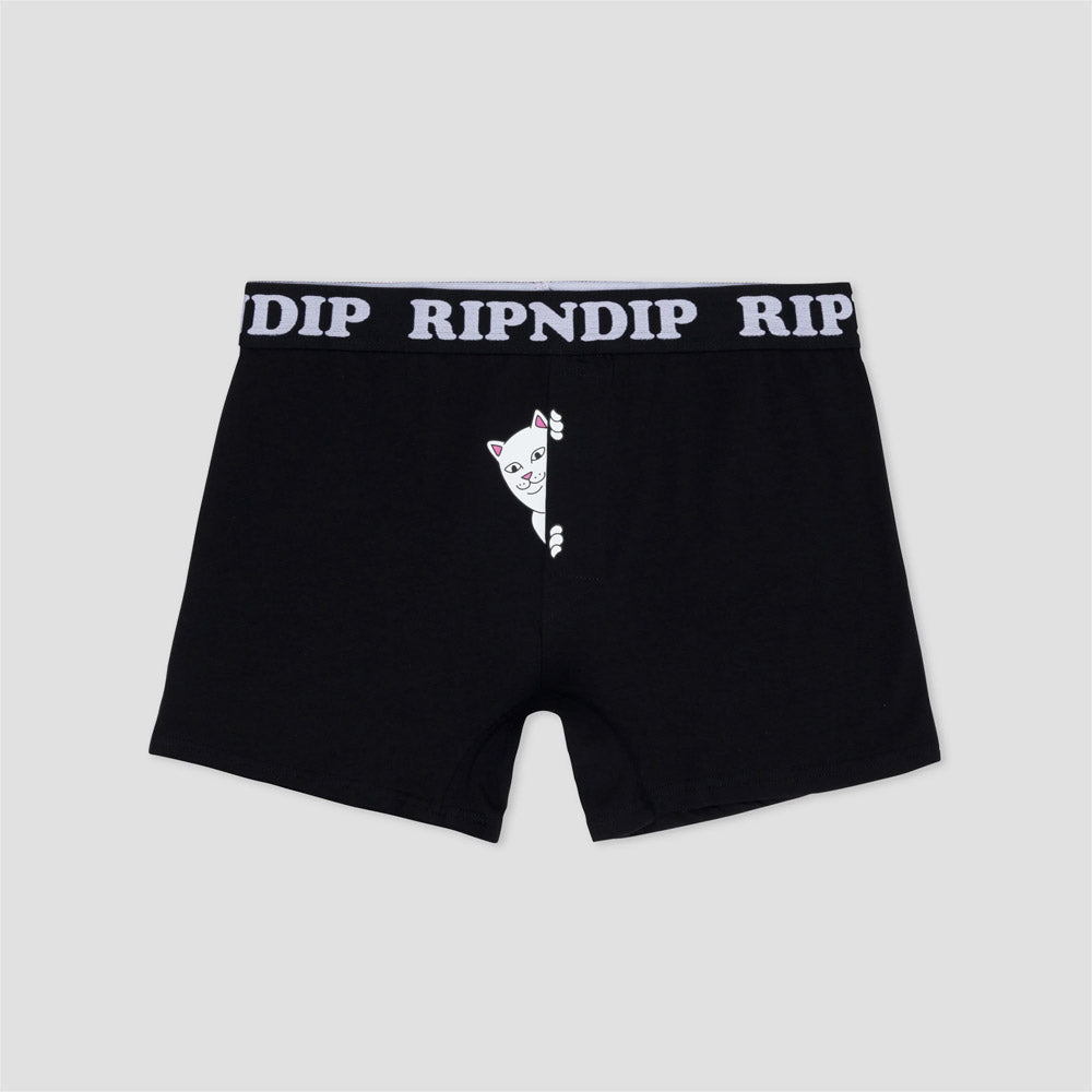RIPNDIP Peek A Nermal Boxers Black