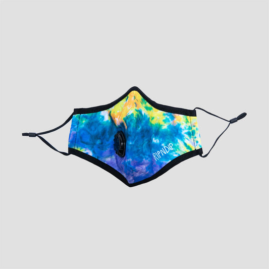 RIPNDIP Tie Dye Ventilated Mask Multi