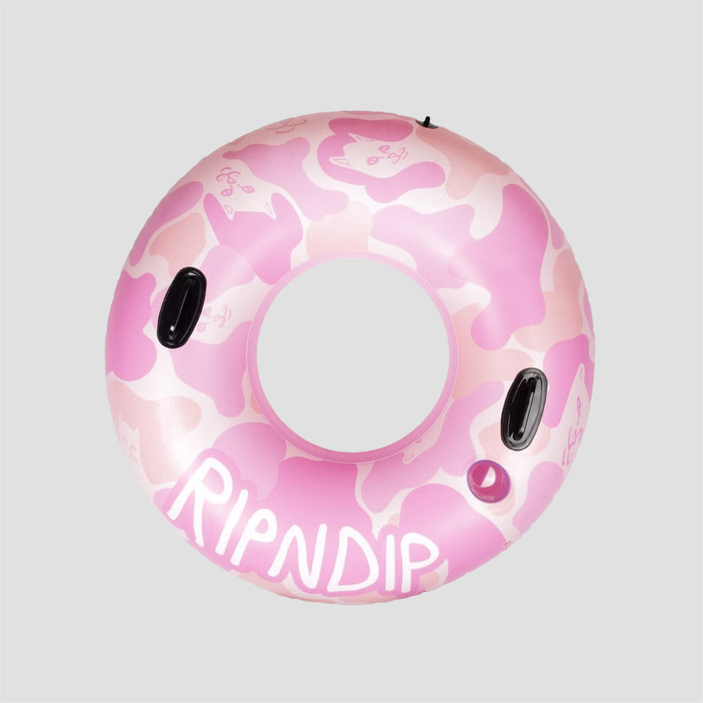 RIPNDIP Tube Pool Float Pink Camp