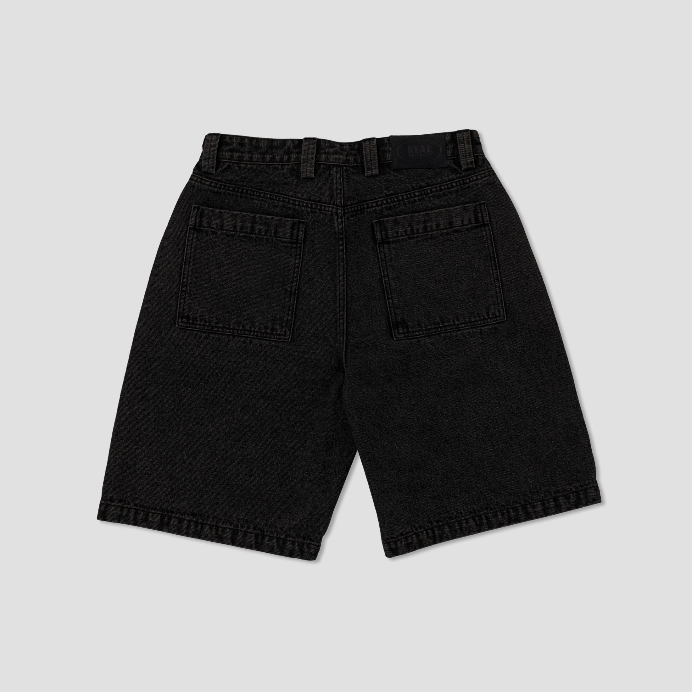Real Street Cleaner Short Black Stone / Acid Wash