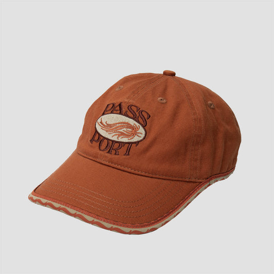 PassPort Sunspot Leagues Cap Washed Burnt Orange