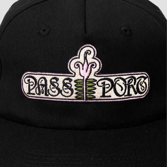 PassPort Gardenia Workers Cap Black