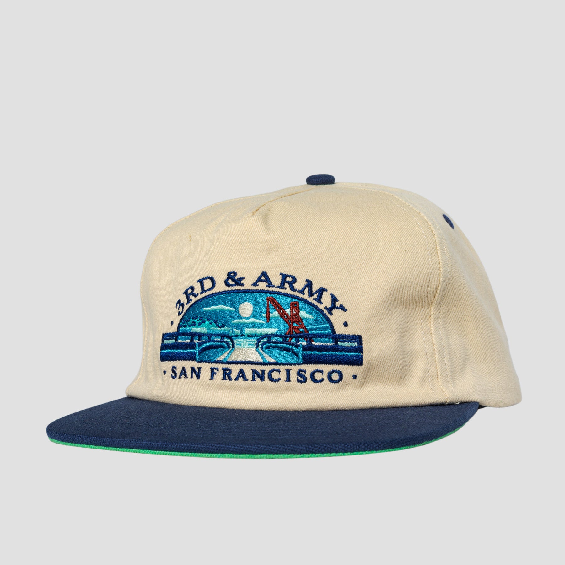 Real 3rd & Army Cap Natural / Navy