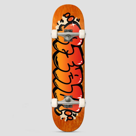 Real 7.75 Bubble Letters Complete Skateboard