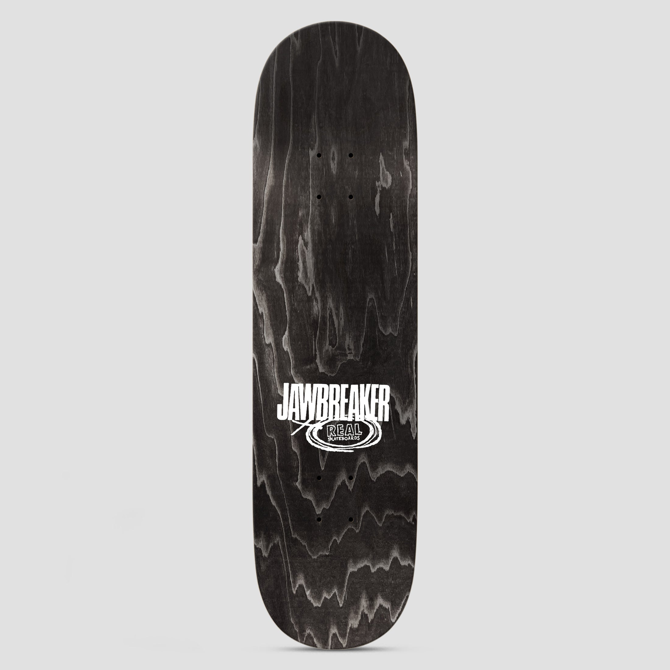 Real 8.28 Mason Jawbreaker Unfun Black Skateboard Deck Black