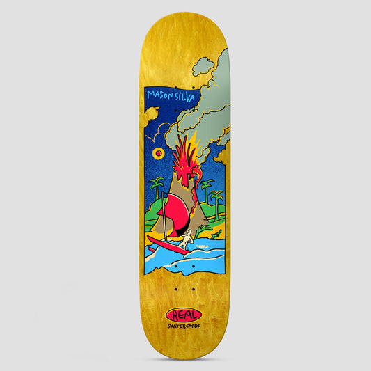 Real 8.38 Mason Volcano True Fit Skateboard Deck Multi