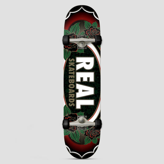 Real 8.5 Rose Oval Complete Skateboard