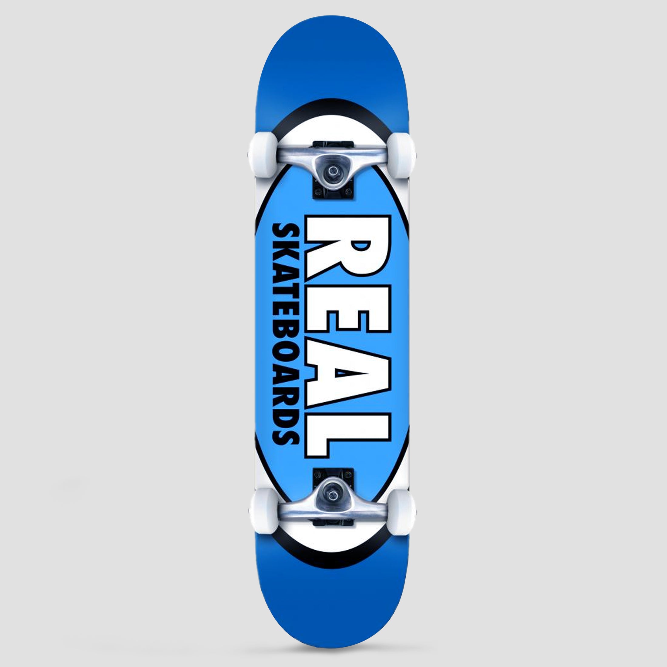 Real 7.75 Classic Oval Complete Skateboard Blue