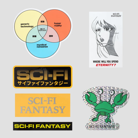 Sci-Fi Fantasy Sticker Pack Multi