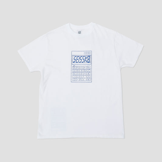 SE15SK8 Skl Calc T-Shirt White