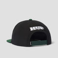 Load image into Gallery viewer, HUF Serif H 6 Panel Snapback Black
