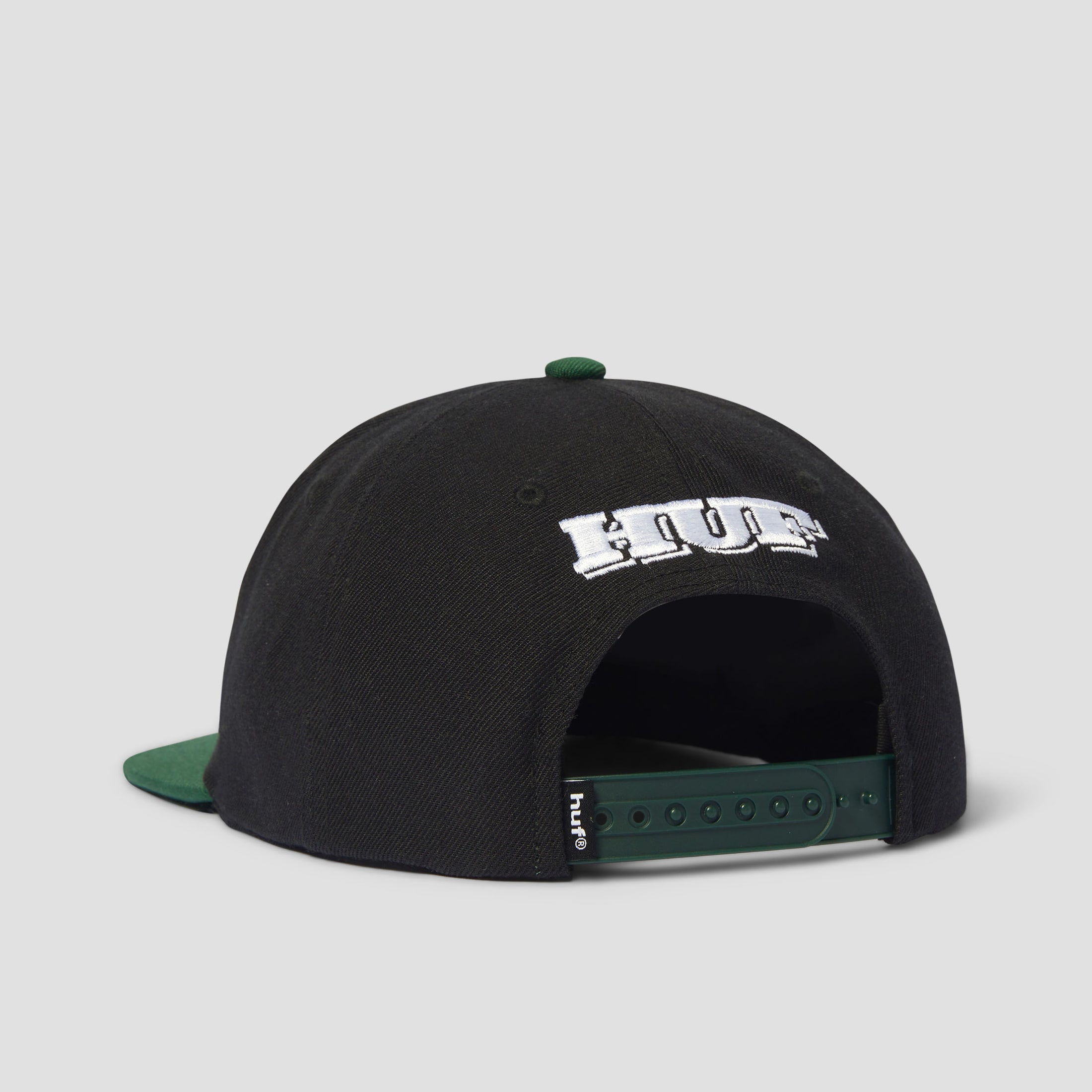 HUF Serif H 6 Panel Snapback Black
