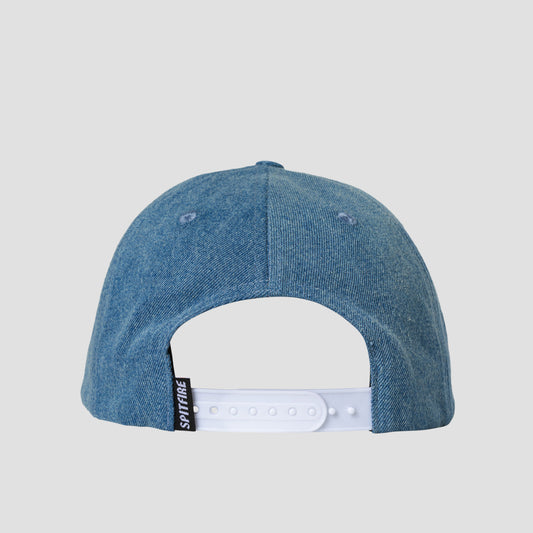 Spitfire Bighead Fill Cap Washed Denim / Red