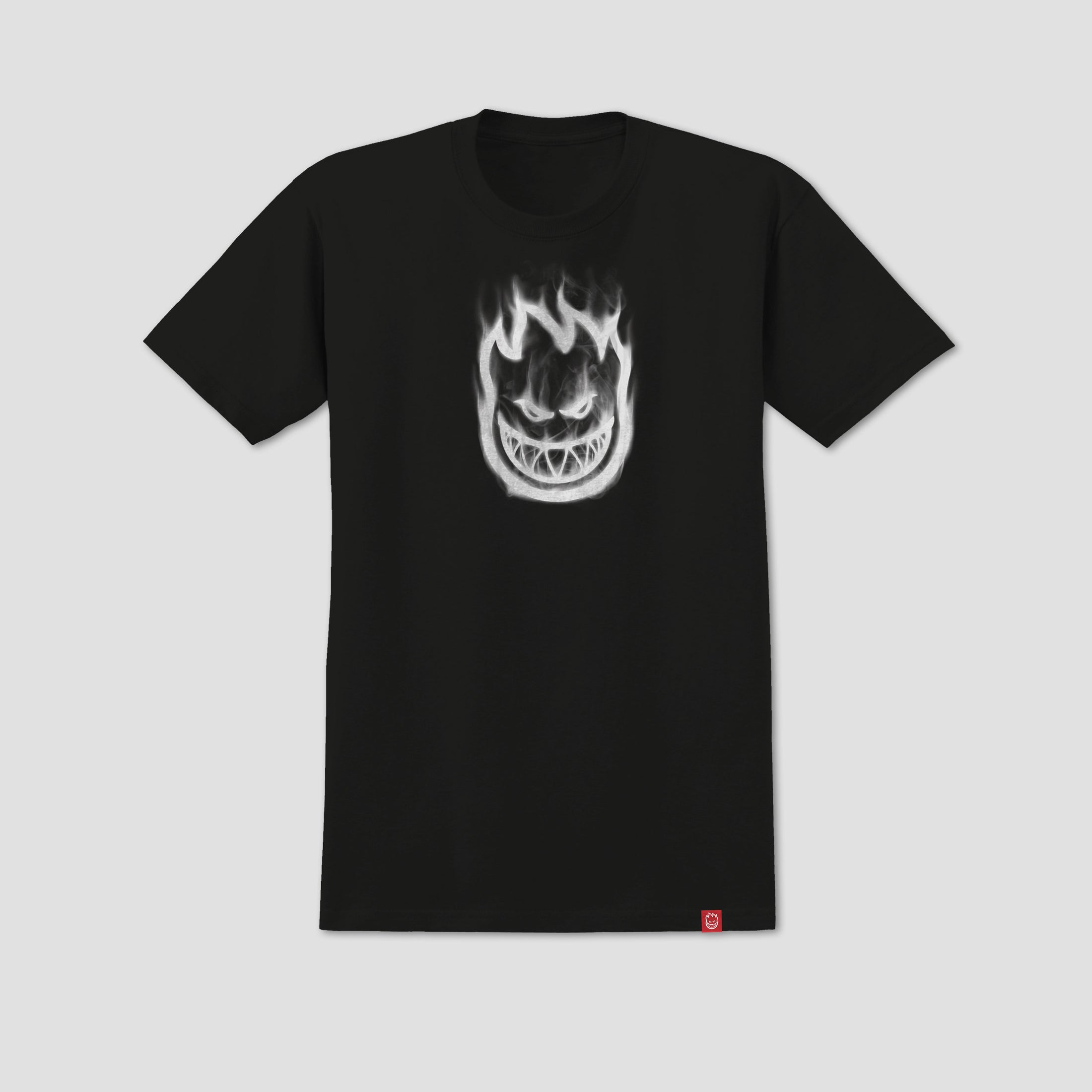 Spitfire Bighead Smoke T-Shirt Black