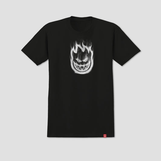 Spitfire Bighead Smoke T-Shirt Black