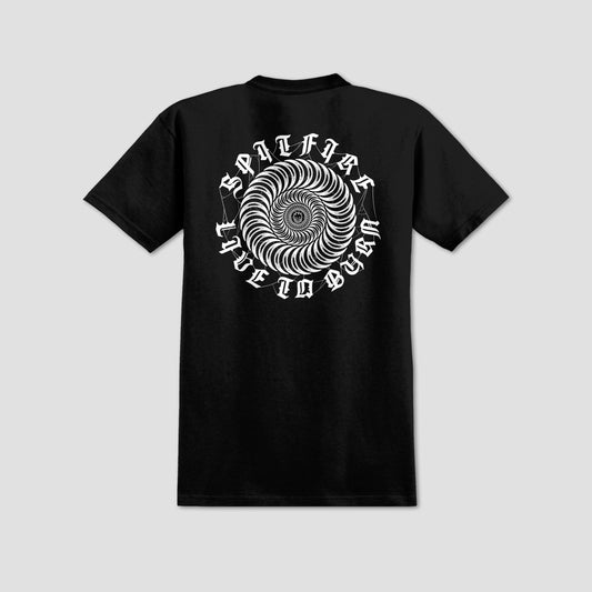 Spitfire Web Classic T-Shirt Black