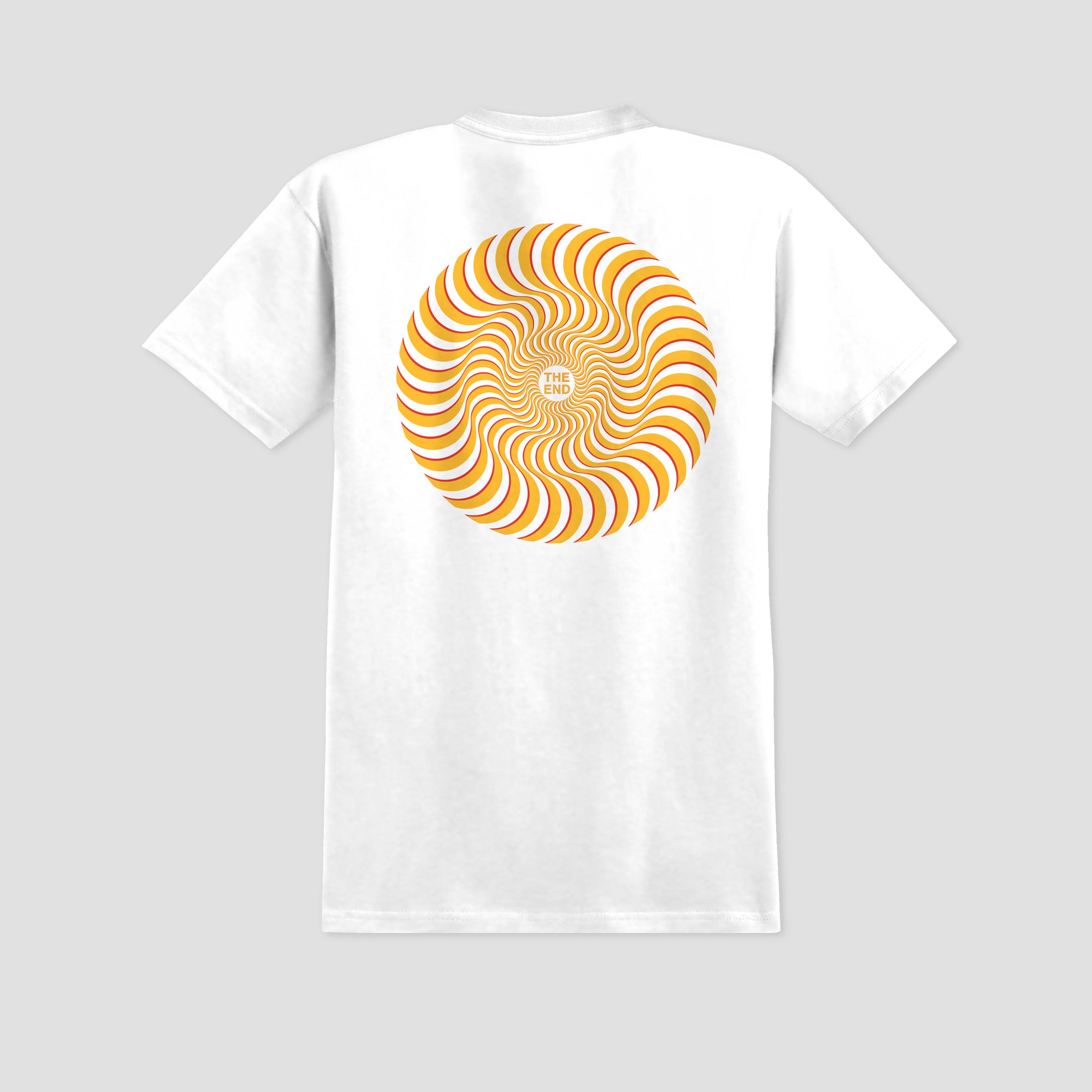 Spitfire Classic Swirl Overlay T-Shirt White