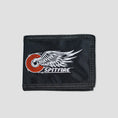 Load image into Gallery viewer, Spitfire Classic Wing Wallet Black
