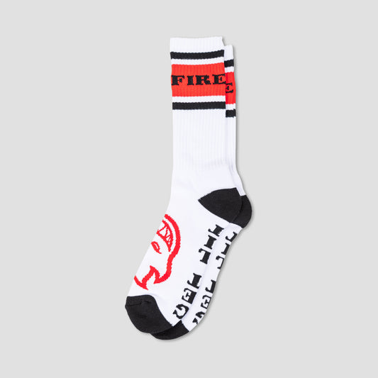 Spitfire Classic '87 Bighead Socks White Black Red