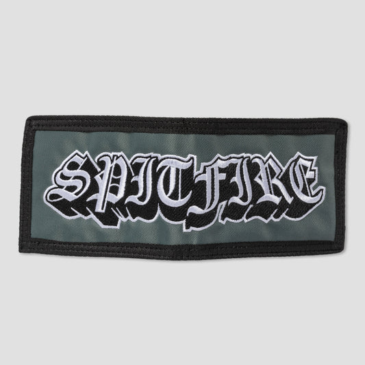 Spitfire Old E Drop Bi-Fold Wallet Charcoal