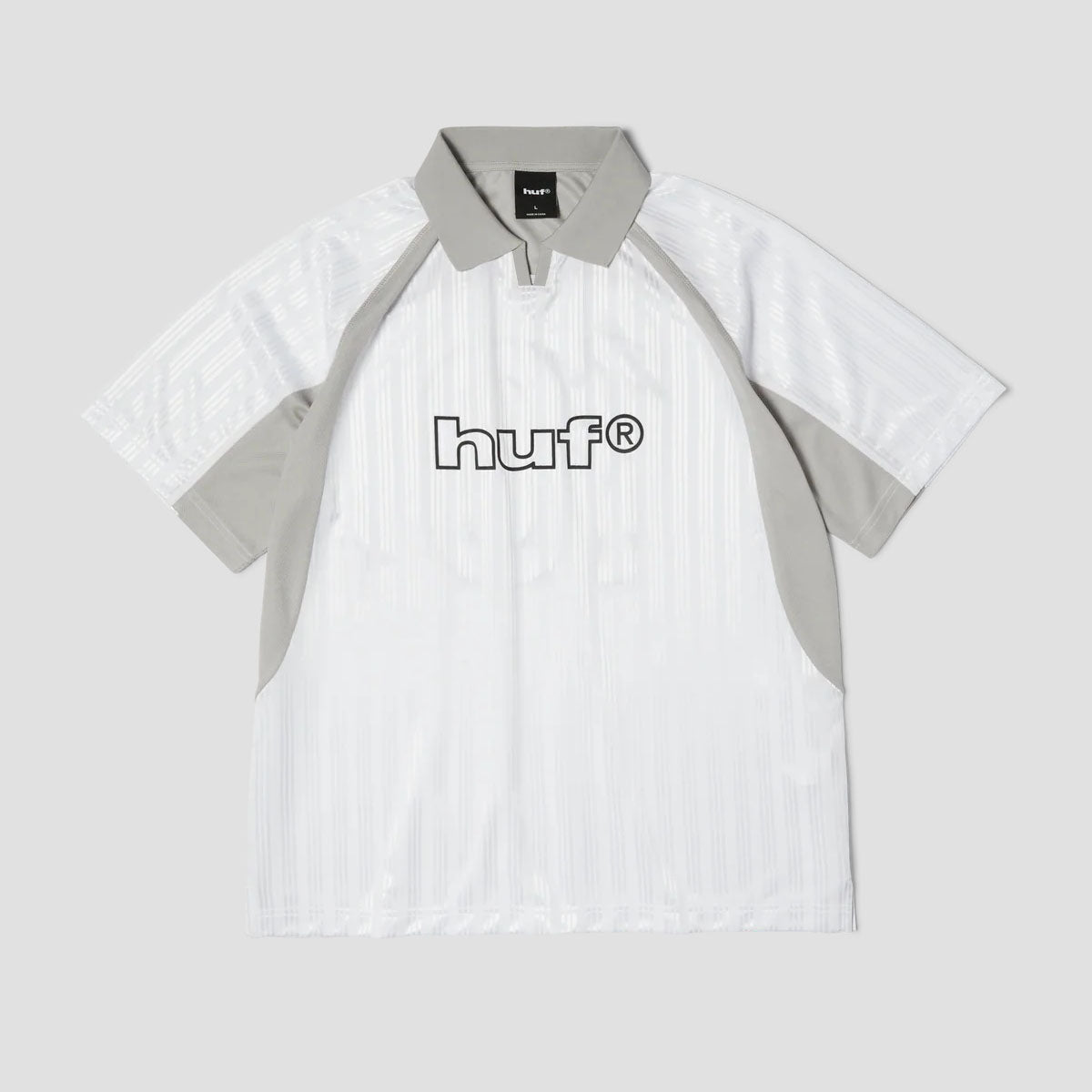 HUF Sideline Soccer Jersey White