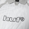 Load image into Gallery viewer, HUF Sideline Soccer Jersey White
