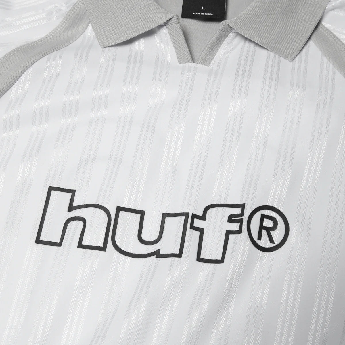 HUF Sideline Soccer Jersey White