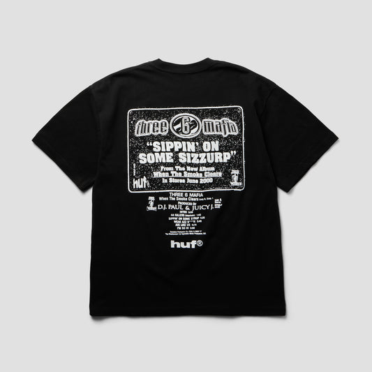 HUF Three 6 Mafia Sizzurp SS T-Shirt Black