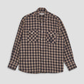 Load image into Gallery viewer, Last Resort AB SM001 Nick Flannel Shirt Vanilla / Brown
