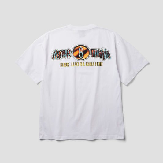 HUF Three 6 Mafia Smoke Clears SS T-Shirt White