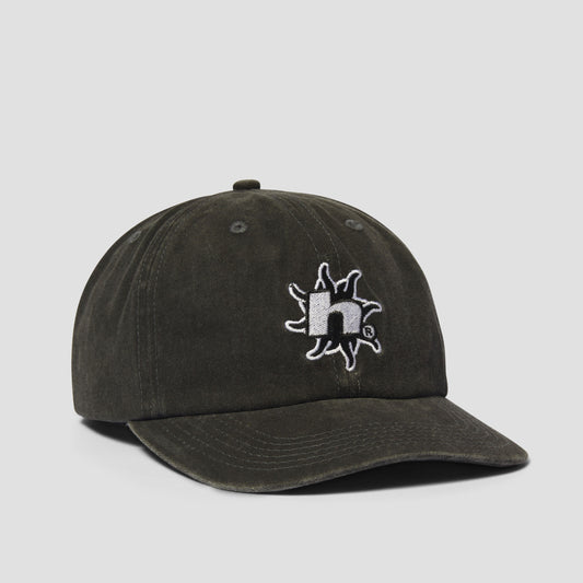 HUF Sol Denim 6 Panel CV Washed Hat Washed Black