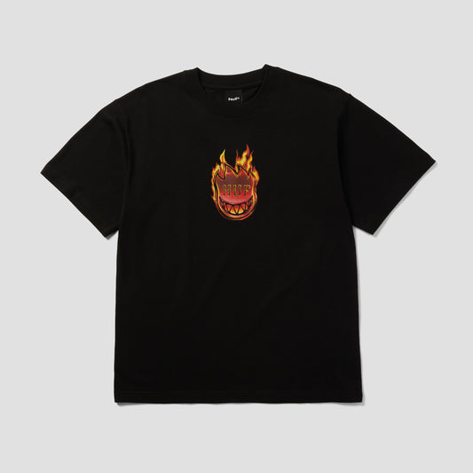 HUF x Spitfire Flame Galaxies T-Shirt Black