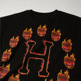 Load image into Gallery viewer, HUF x Spitfire Flame Galaxies T-Shirt Black
