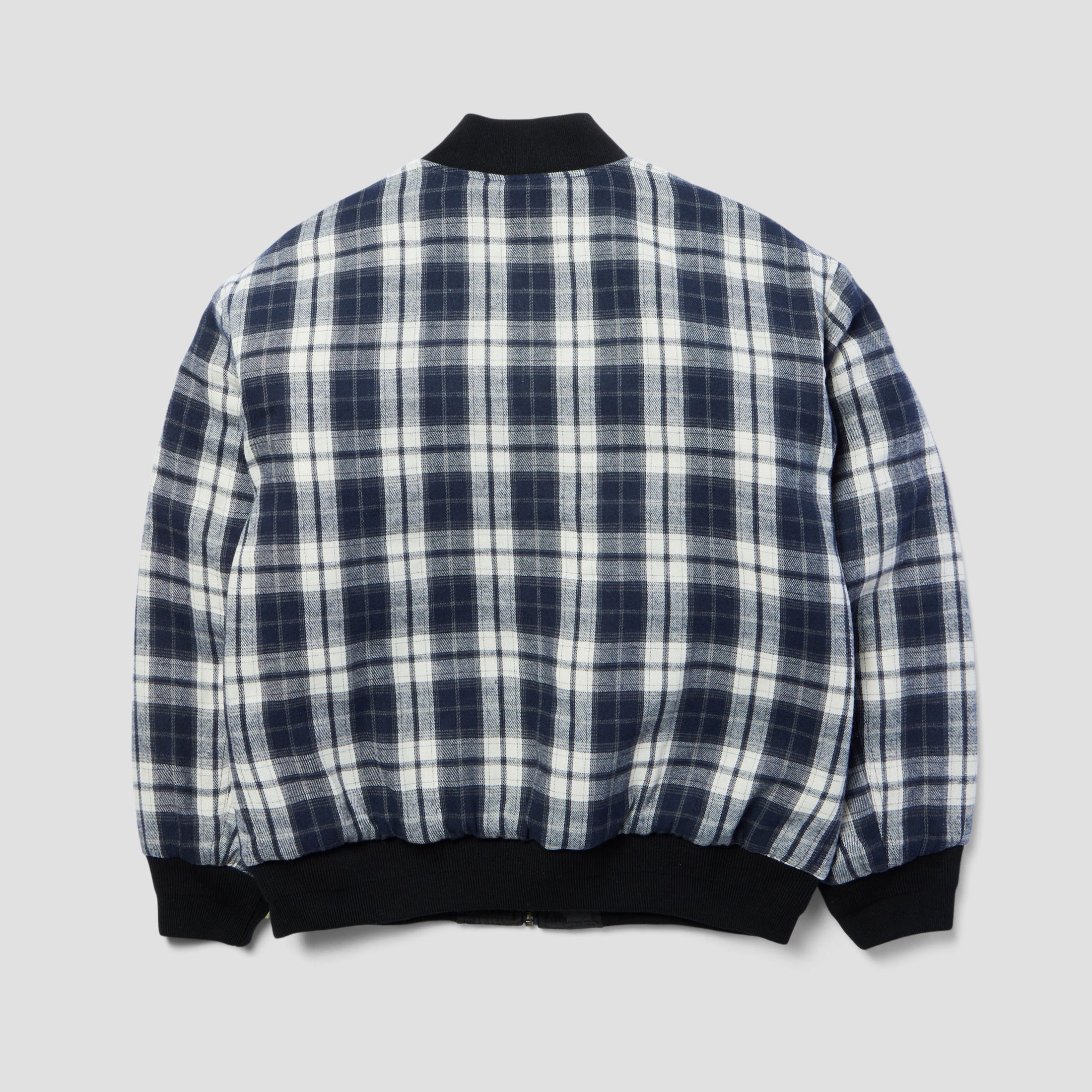 HUF x Spitfire Reversible Plaid Jacket Navy / Black