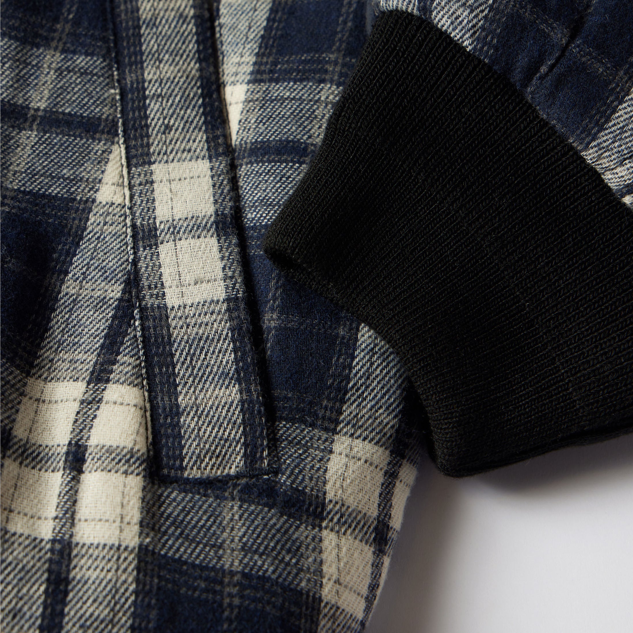 HUF x Spitfire Reversible Plaid Jacket Navy / Black