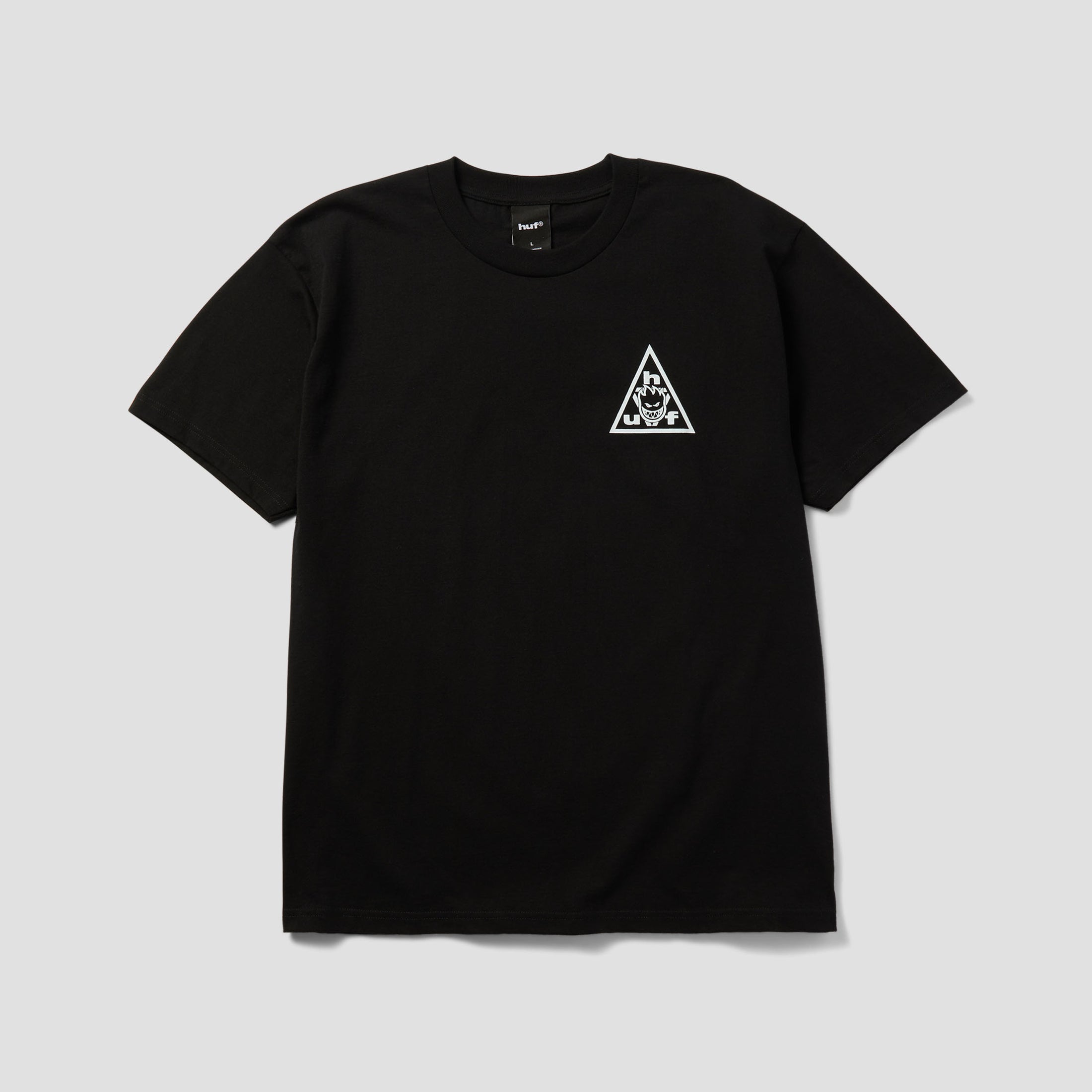 HUF x Spitfire Sticker TT T-Shirt Black