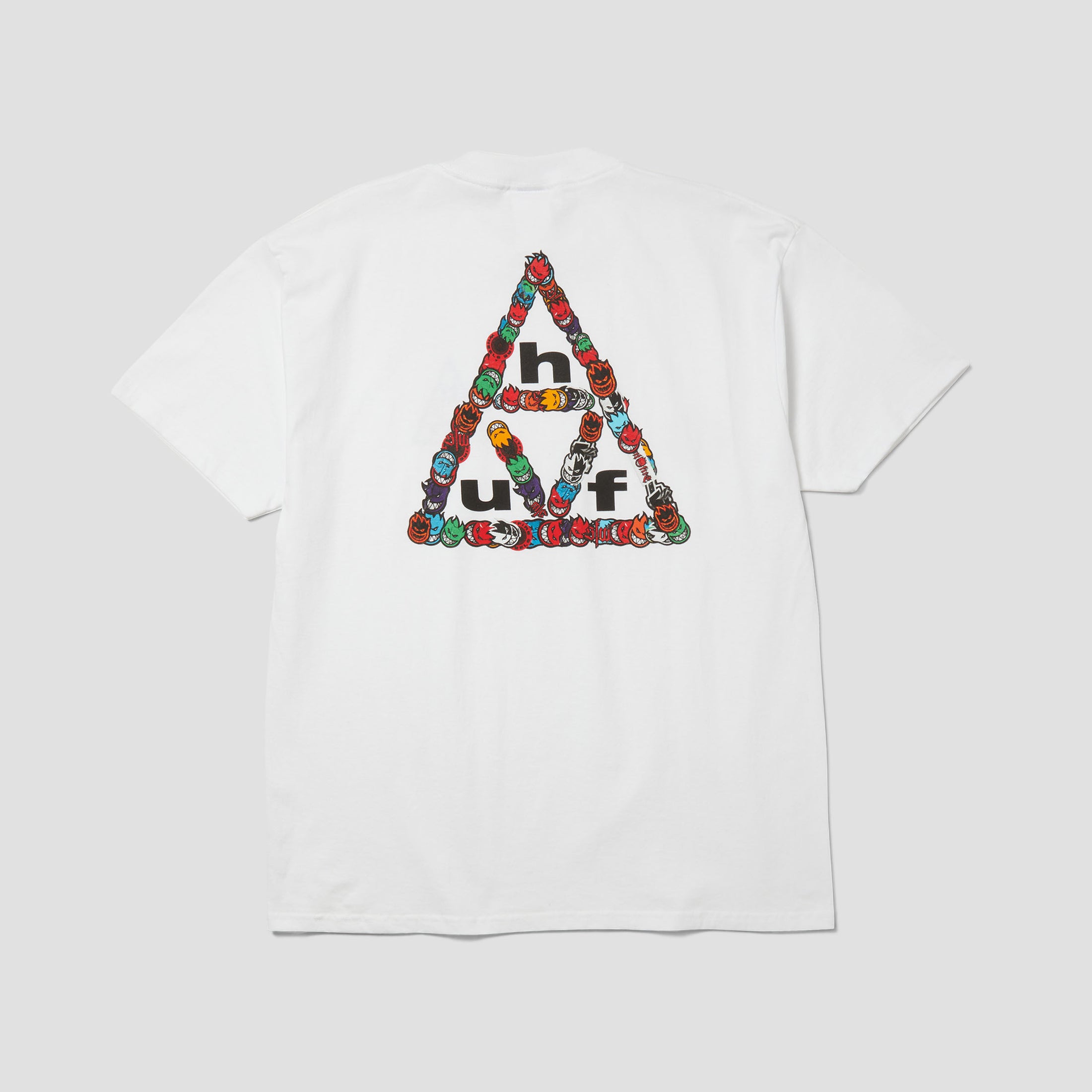 HUF x Spitfire Sticker TT T-Shirt White
