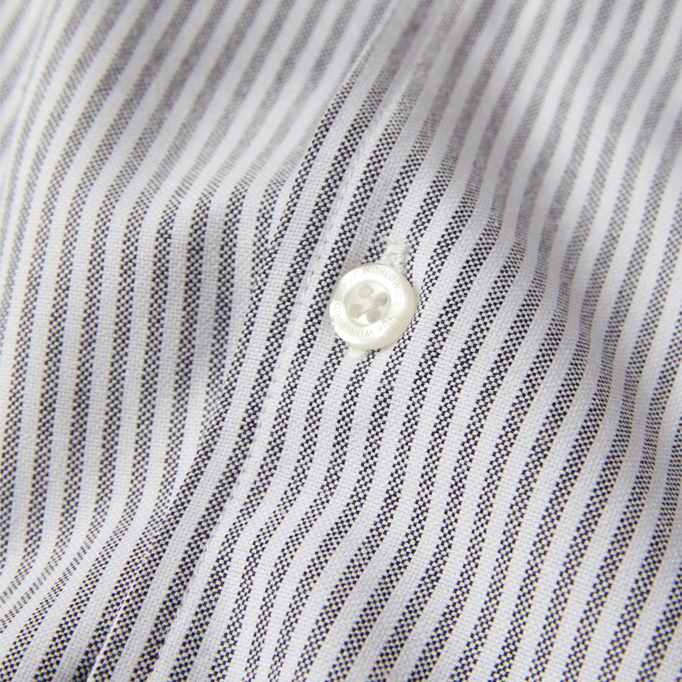 HUF x Spitfire Union Work Shirt Black / White