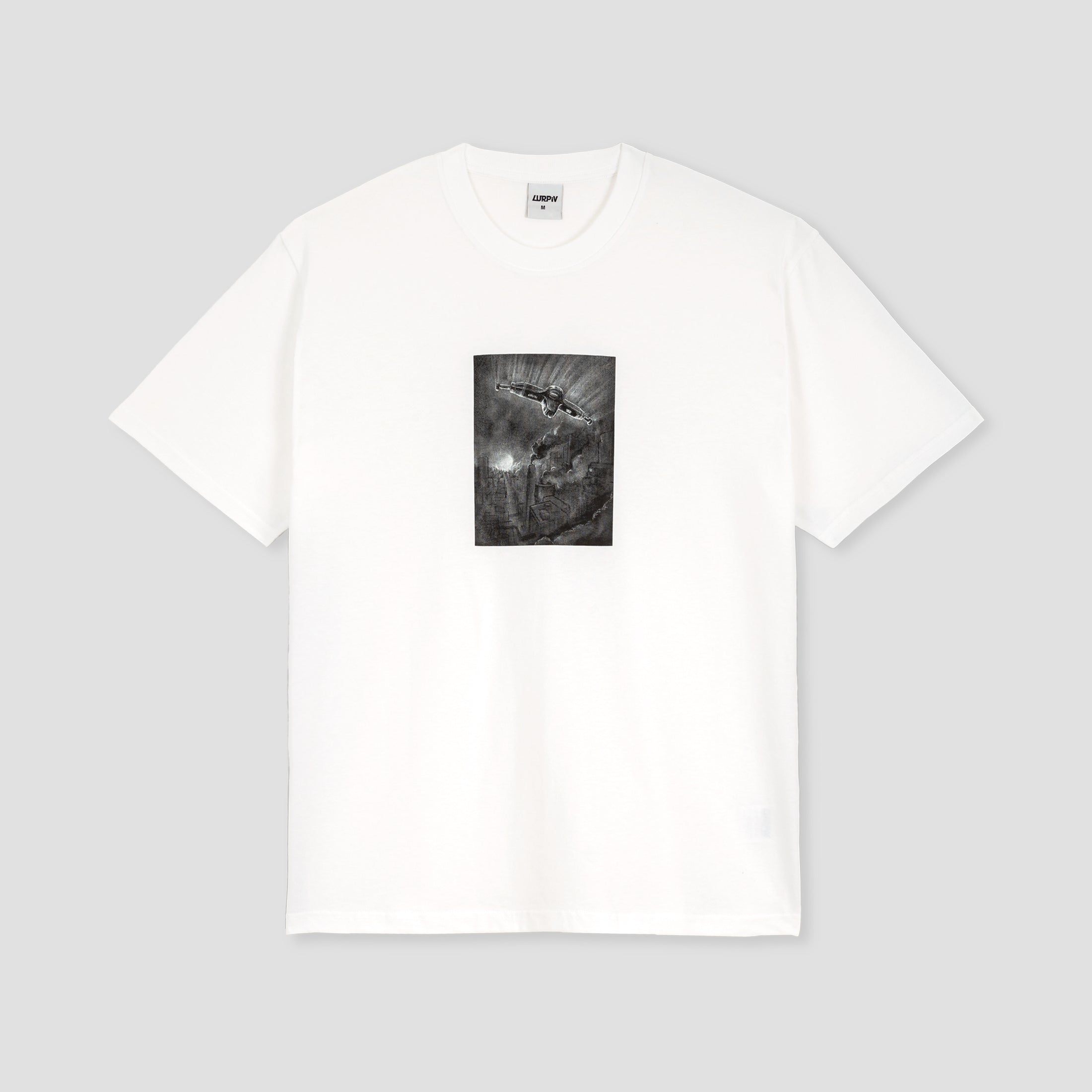 Lurpiv Sci-Fi Hanger T-Shirt White