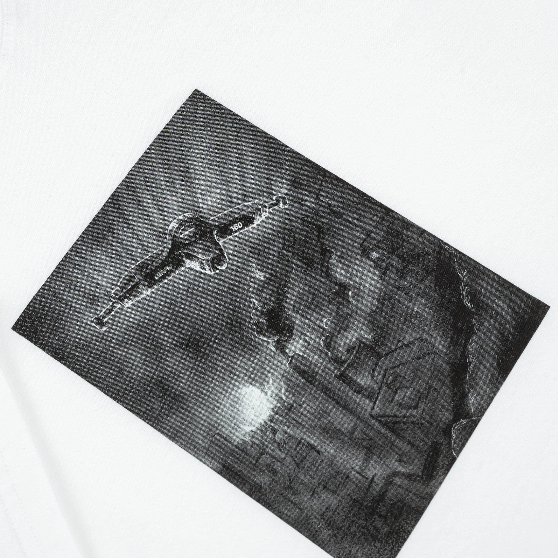 Lurpiv Sci-Fi Hanger T-Shirt White