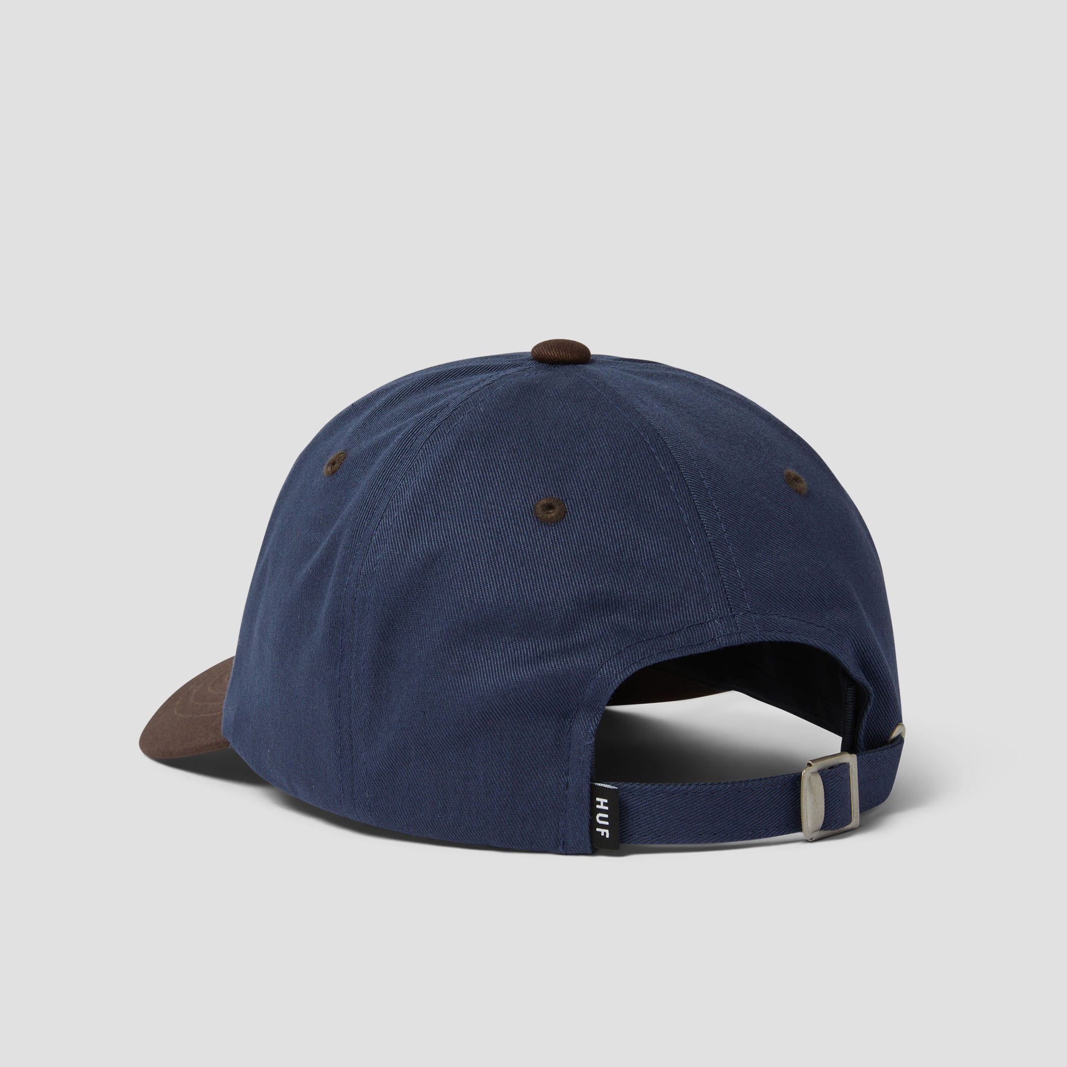 HUF Stretch Logo 6 Panel Cv Hat Navy