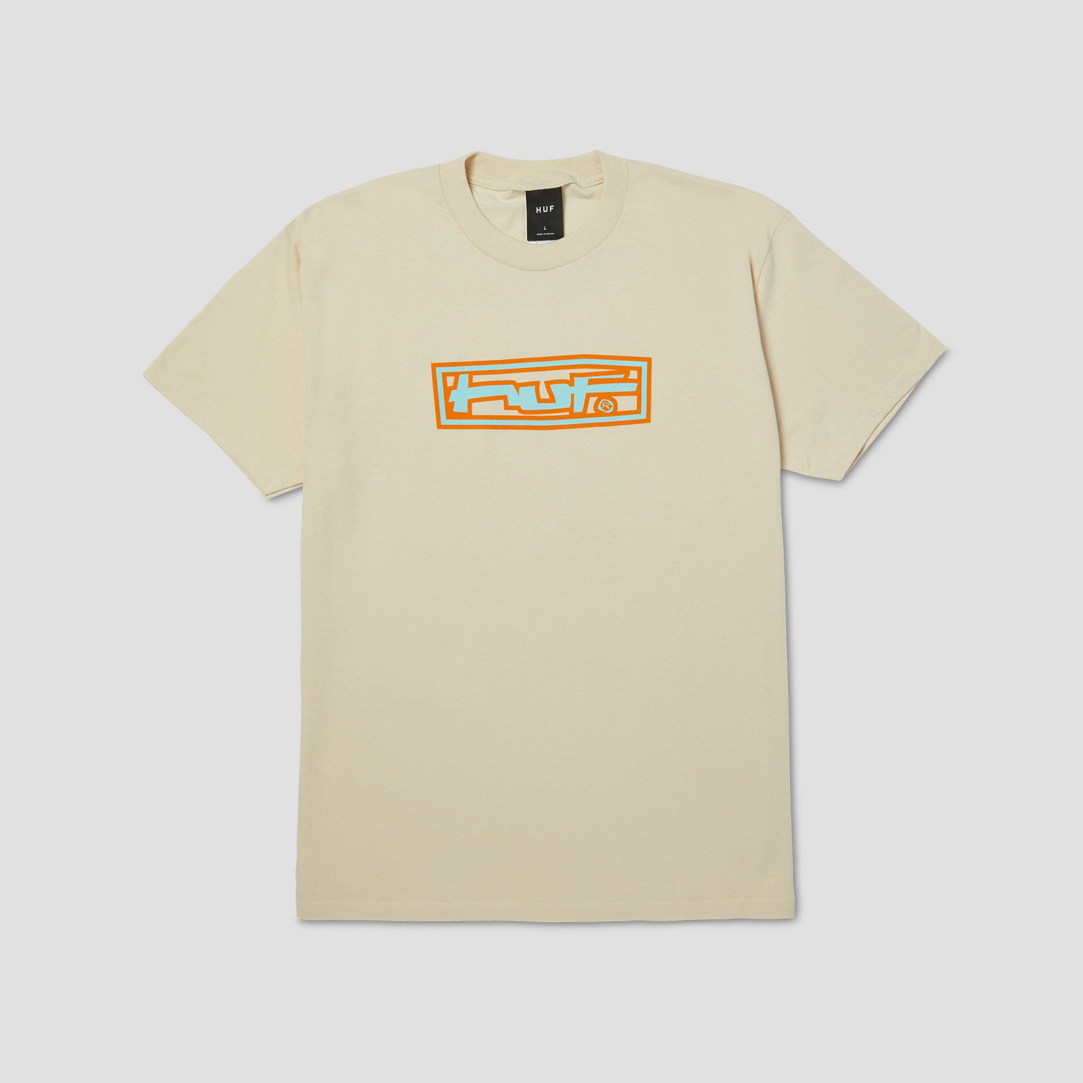 HUF Stretch T-Shirt Cream